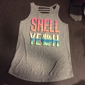 “Shell yeah!” Active Tank Top from Material Girl